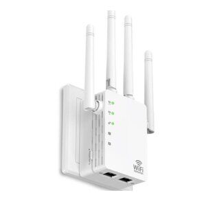 Dual Band WiFi Repeater 1200Mbps 2.4G/5G Wireless Range Extender Booster New